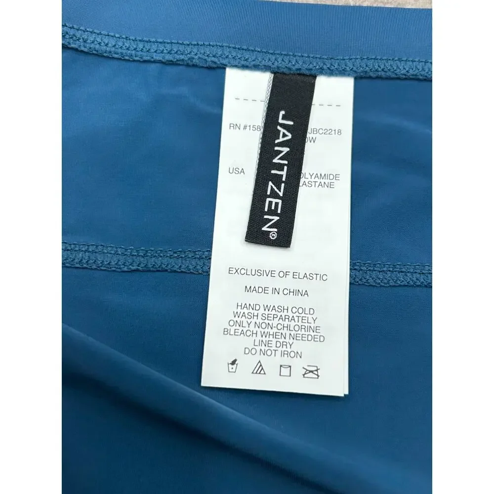 Jantzen Womens Blue Rockin Moroccan Swim Skirt‎ Cover Up Size 20W NWOT